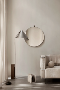 CONE - Aluminium and wood floor lamp by Kristina Dam Studio - view 3